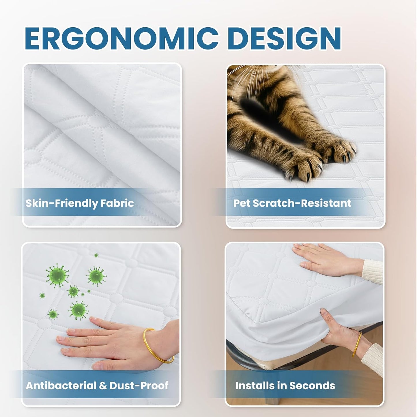 Protector colchon impermeable 90x190 CM - additional image 1